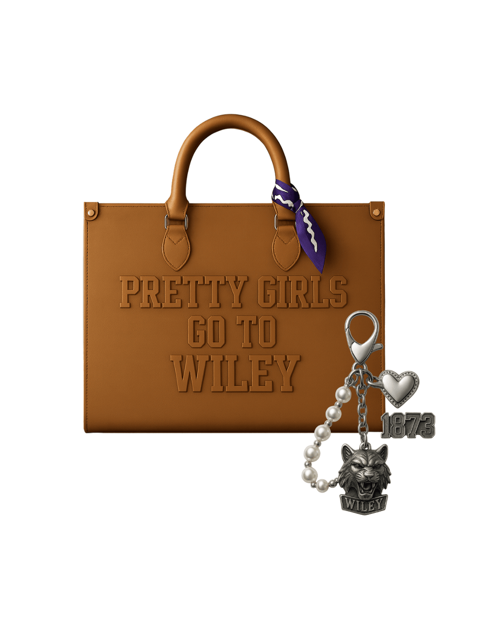 Pretty Girls Go to HBCUs Tote β Wiley University - Exclusively HBCU