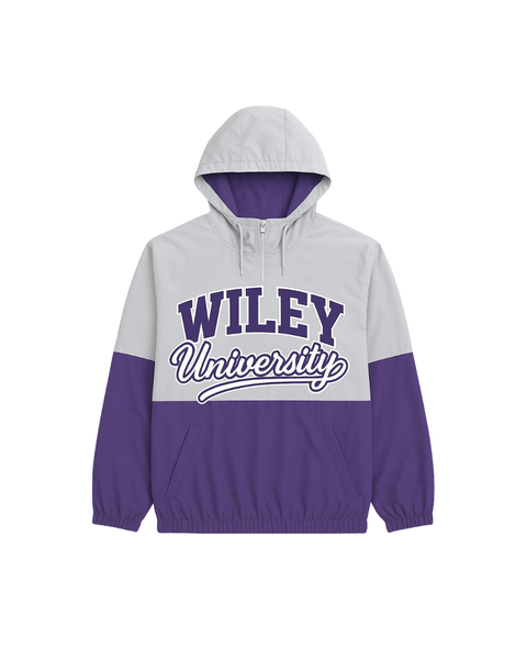 Wiley University Signature Vintage Windbreaker