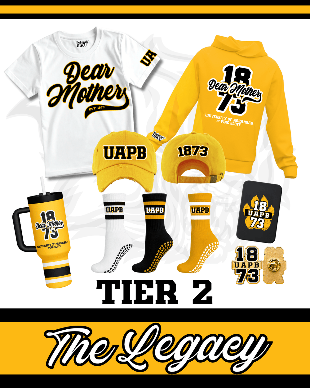 UAPB Everyday Fundraise Box: Tier 2 (The Legacy) - Exclusively HBCU