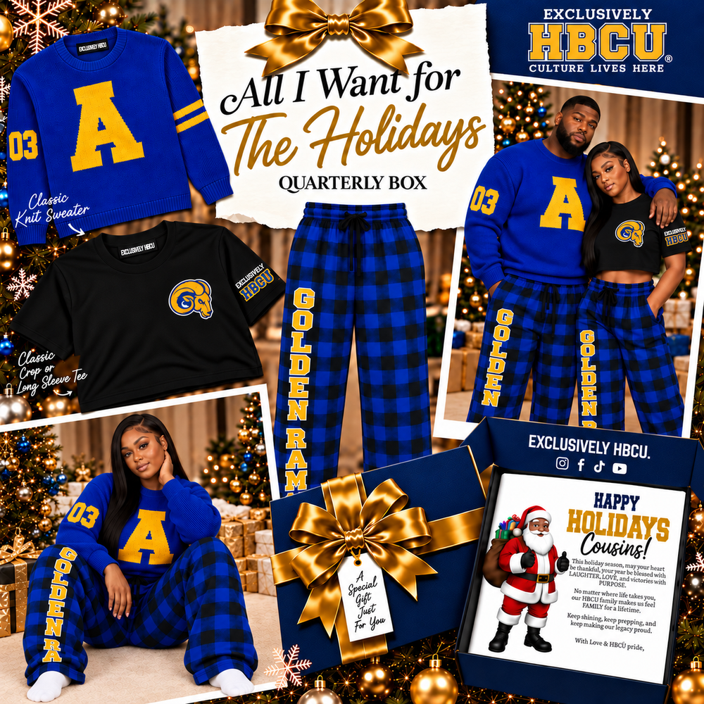 All I Want For the Holidays Is - HBCU Quarterly Box (Golden Rams)