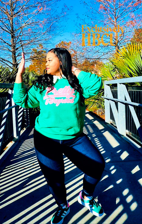 Pretty & Degreed Crew & Hoodie (In Stock!)