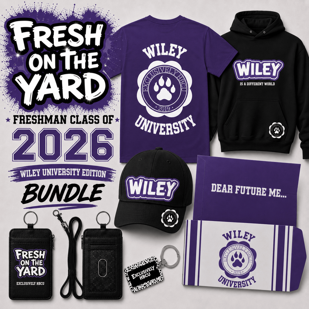 Fresh on the Yard Bundle: HBCU Freshman Class of 2026 (Wildcat Edition) - Exclusively HBCU