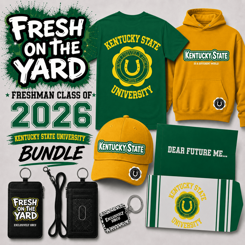 Fresh on the Yard Bundle: HBCU Freshman Class of 2026 (Bred Edition) - Exclusively HBCU