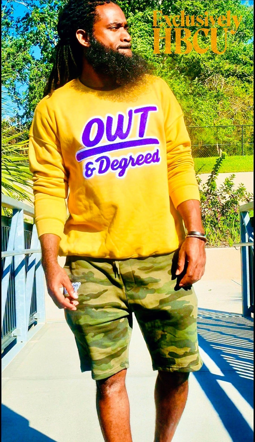 Owt & Degreed Crew Neck - Exclusively HBCU