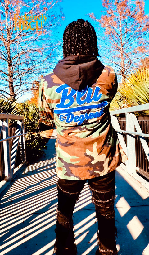 Blu & Degreed Camo Jacket