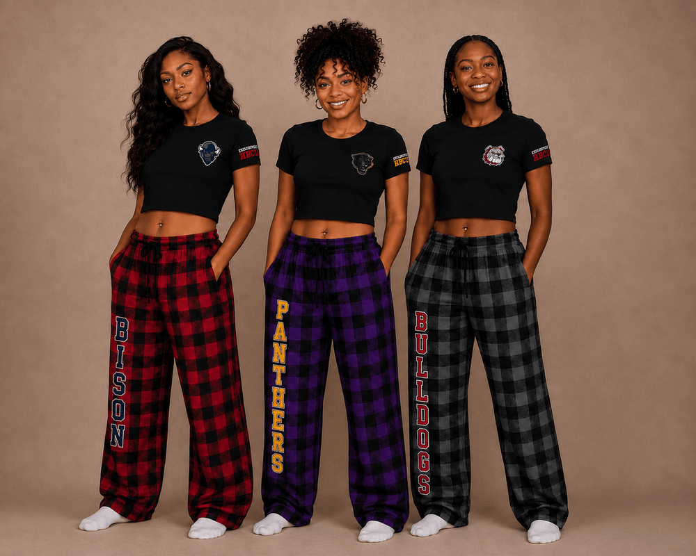 All I Want for the Holidays Is: HBCU Holiday Flannel Pants - Exclusively HBCU