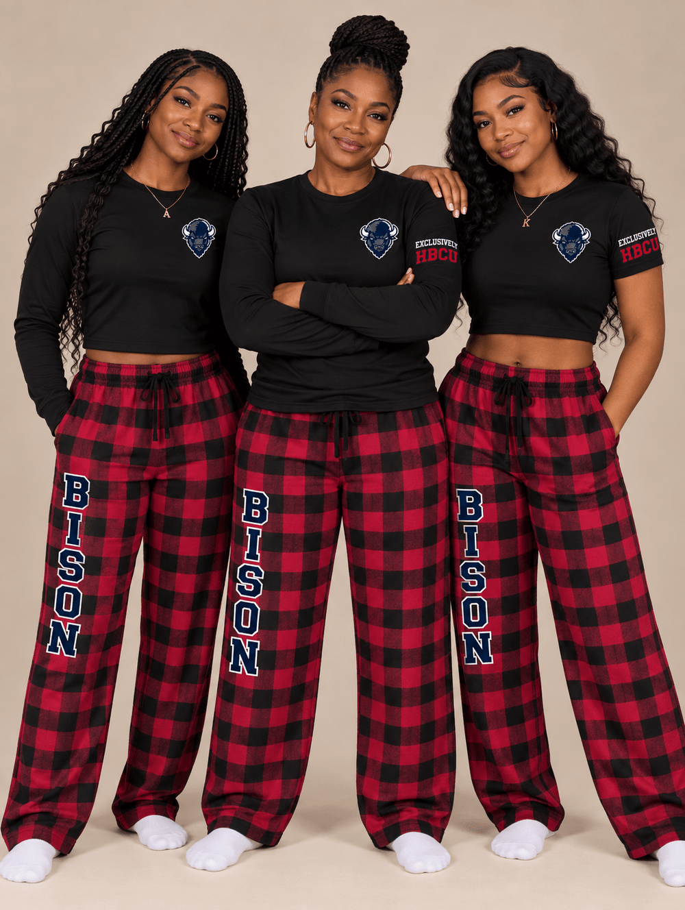 All I Want for the Holidays Is: HBCU Holiday Flannel Pants - Exclusively HBCU