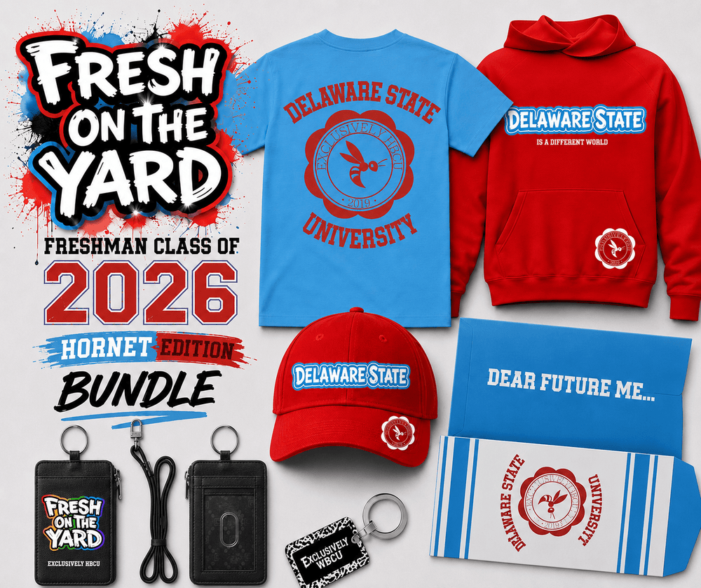 Fresh on the Yard Bundle: HBCU Freshman Class of 2026 (Hornet Edition) - Exclusively HBCU