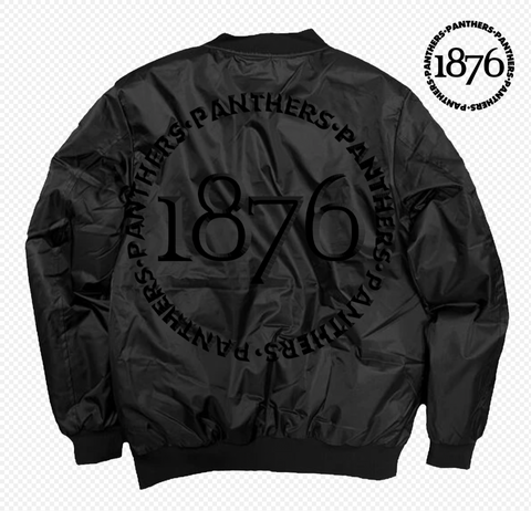 All Black Like My HBCU Black on Black Bomber Jacket