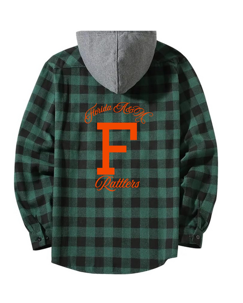 Rattler Inspired Flannel Shirt Jacket