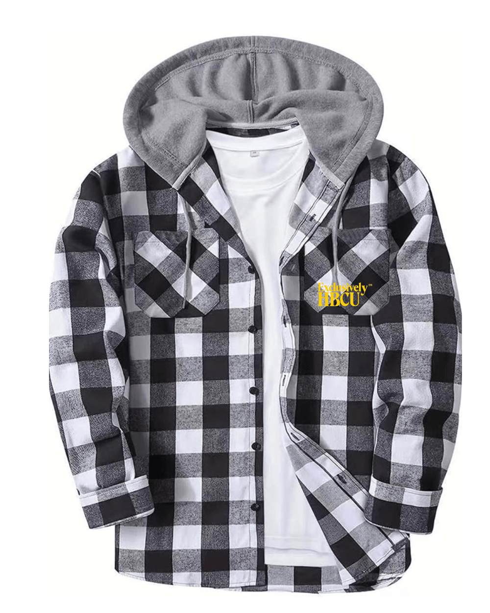 Alabama State Inspired Flannel Shirt Jacket - Exclusively HBCU