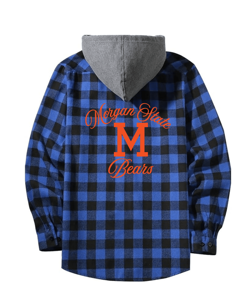 Morgan State Inspired Flannel Shirt Jacket - Exclusively HBCU