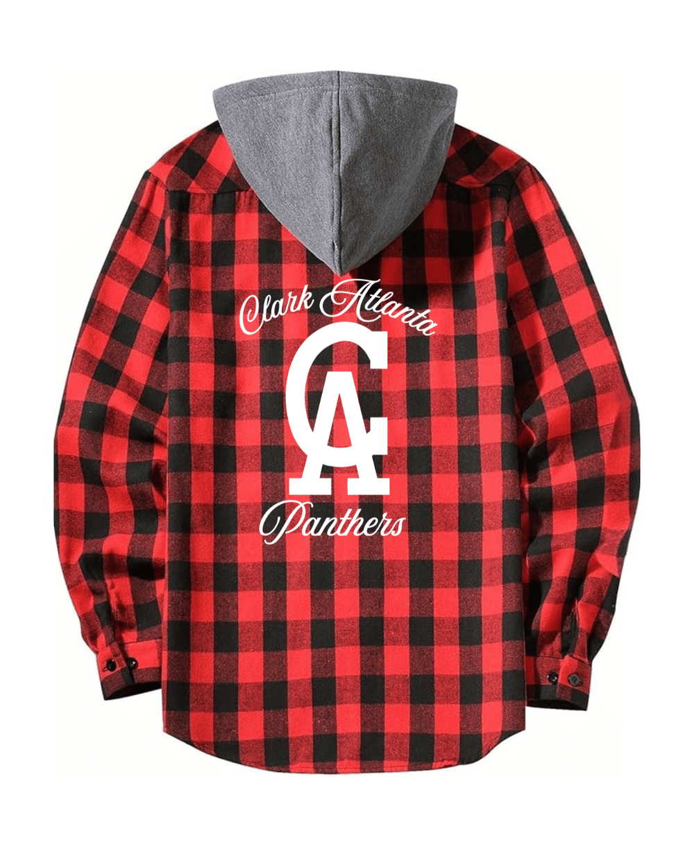 CAU Inspired Flannel Shirt Jacket - Exclusively HBCU