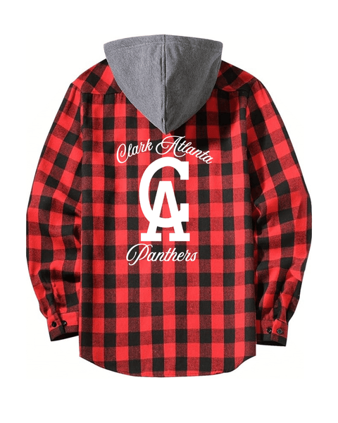 CAU Inspired Flannel Shirt Jacket - Exclusively HBCU