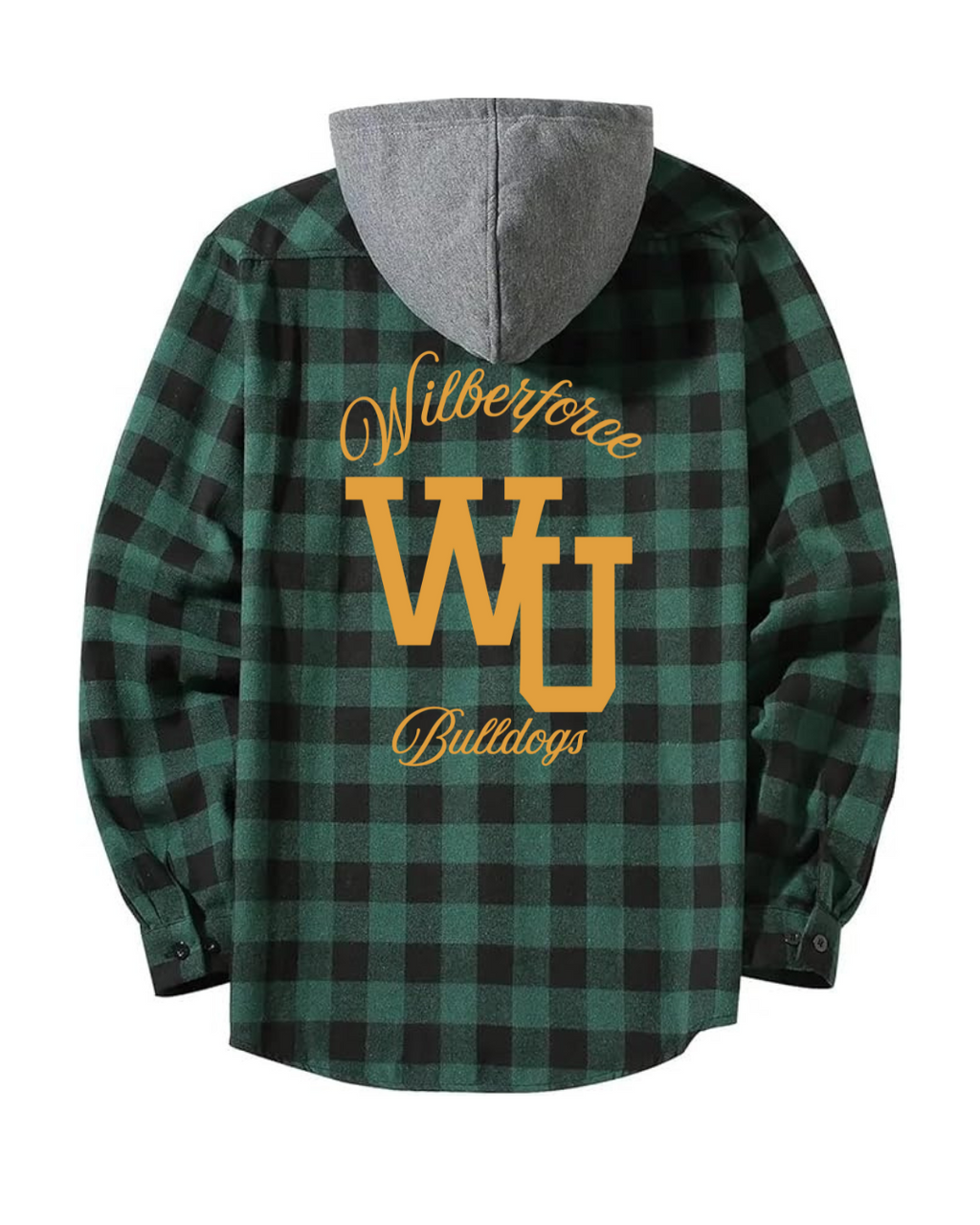 The WU Inspired Flannel Shirt Jacket – Exclusively HBCU
