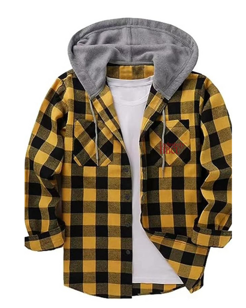 Central State Inspired Flannel Shirt Jacket