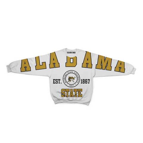 Oversized Retro HBCU Crew