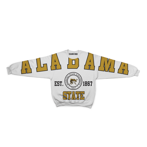 Oversized Retro HBCU Crew - Exclusively HBCU