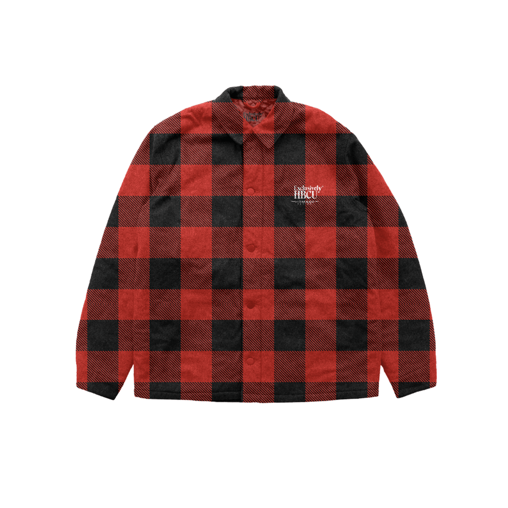 Clark Atlanta West Coast HBCU Inspired Flannel - Exclusively HBCU