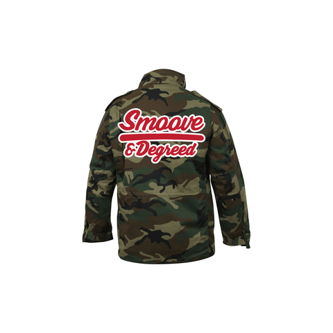 Smoove & Degreed Camo Jacket - Exclusively HBCU