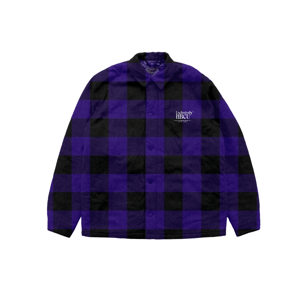 PVAMU Q2 West Coast HBCU Inspired Flannel - Exclusively HBCU