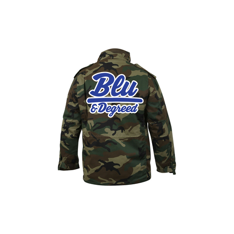 Blu & Degreed Camo Jacket