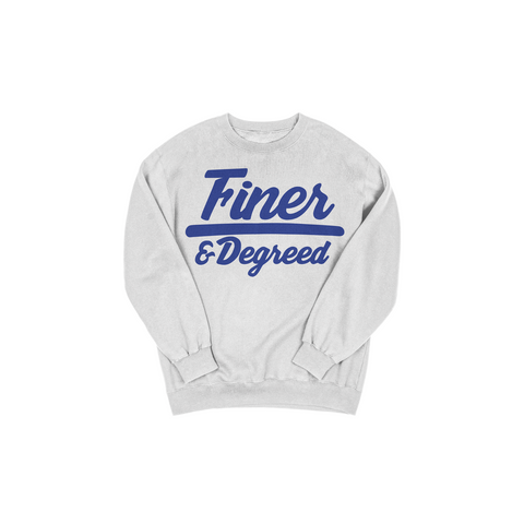 Finer & Degreed Crew Neck (Pre-Order)