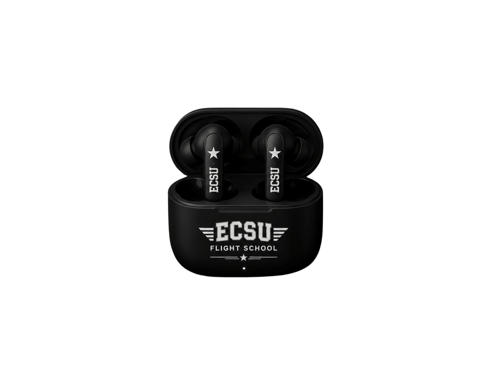 Elizabeth City State University Flight School Wireless Earbuds