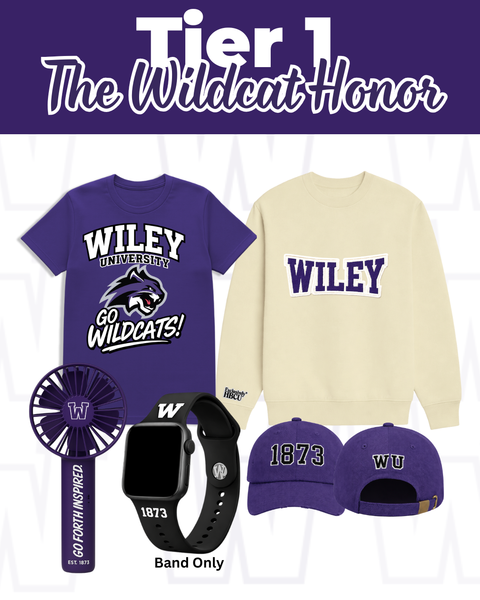 The Wildcat Honor Edition (Tier 1) - Wiley University Fundraiser Box