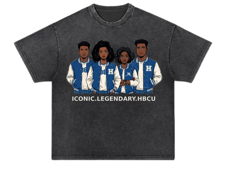 HOCO Iconic. Legendary. HBCU Cartoon Tee