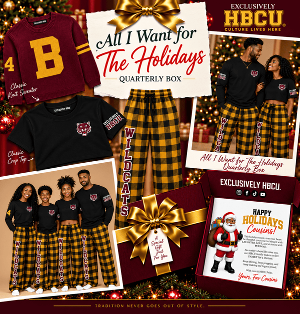 All I Want For the Holidays Is - HBCU Quarterly Box (Wildcats) - Exclusively HBCU