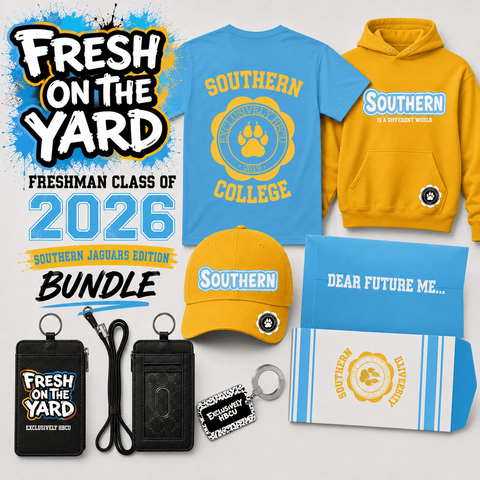 Fresh on the Yard Bundle: HBCU Freshman Class of 2026 (Southern Edition) - Exclusively HBCU