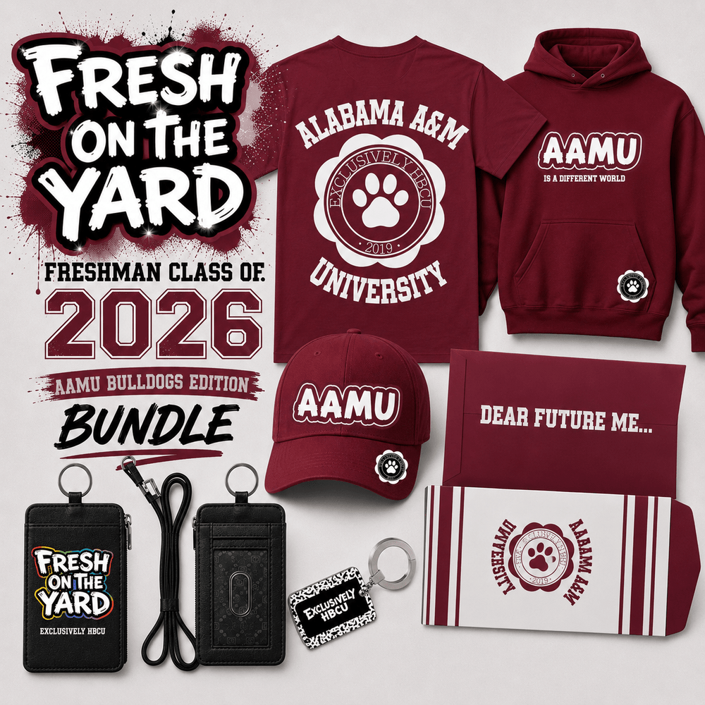 Fresh on the Yard Bundle: HBCU Freshman Class of 2026 (Bulldog Edition) - Exclusively HBCU