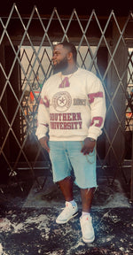 Retro Oversize Texas Southern Crew - Exclusively HBCU