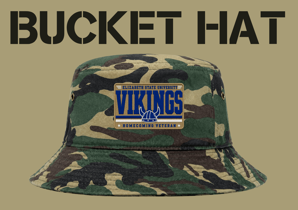 Homecoming 2026 Camo Bucket Hat - Exclusively HBCU