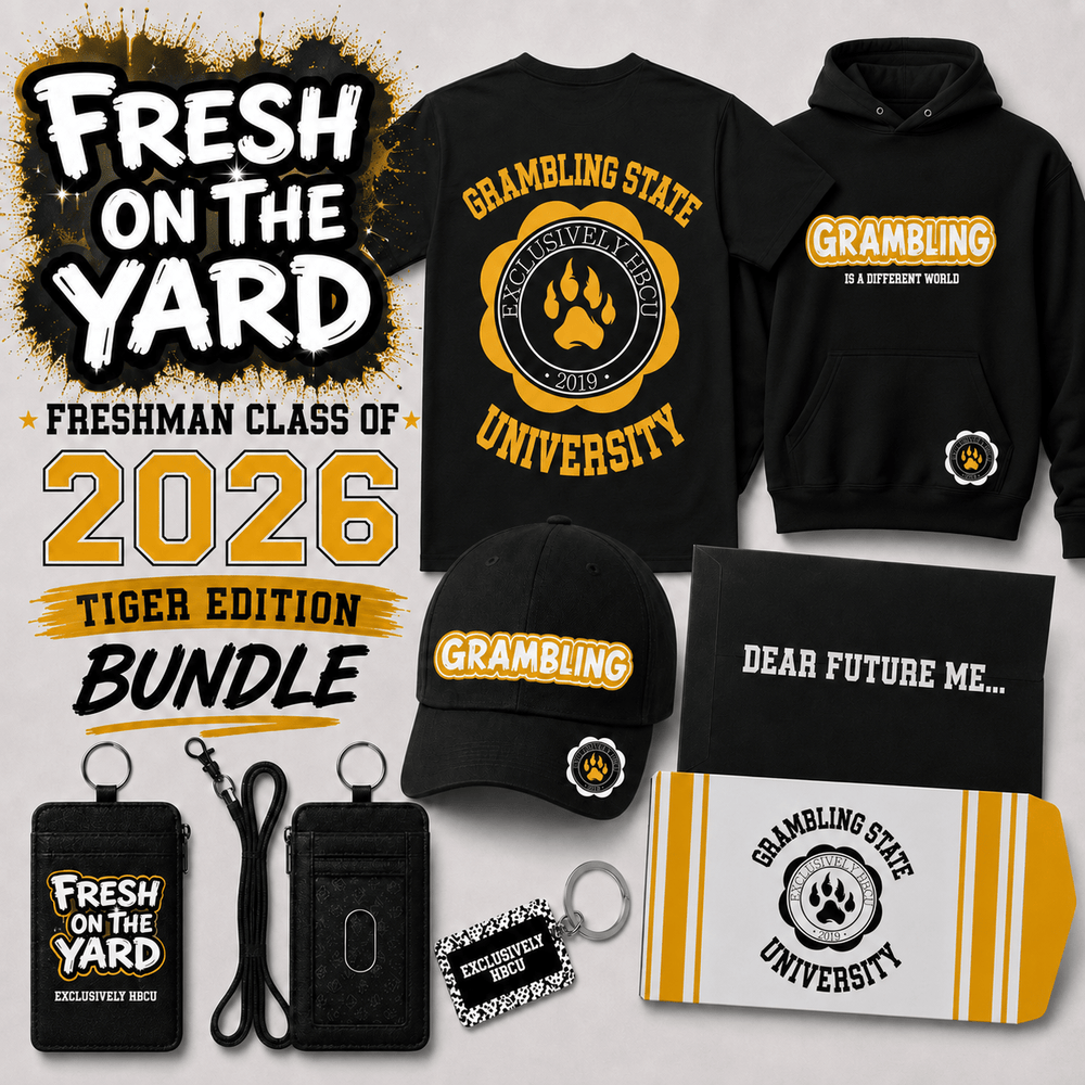 Fresh on the Yard Bundle: HBCU Freshman Class of 2026 (GramFam Edition) - Exclusively HBCU