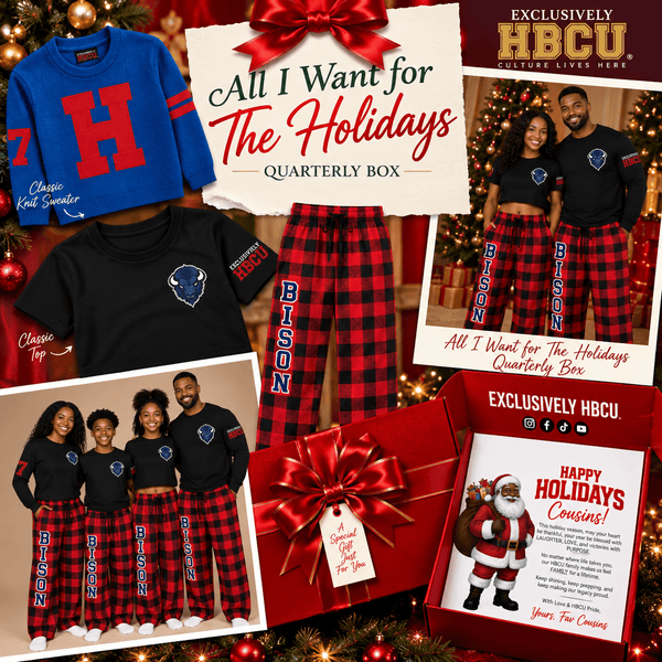 All I Want For the Holidays Is - HBCU Quarterly Box (Bison) - Exclusively HBCU