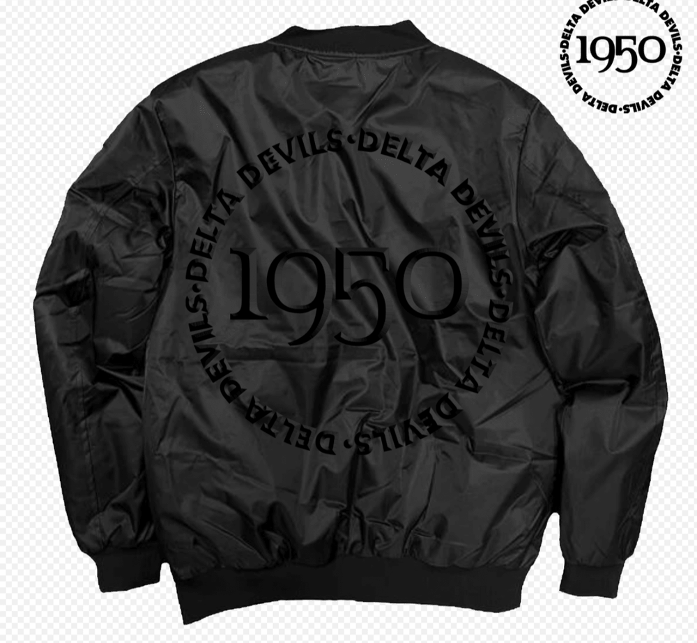 All Black Like My HBCU Black on Black Bomber Jacket - Exclusively HBCU