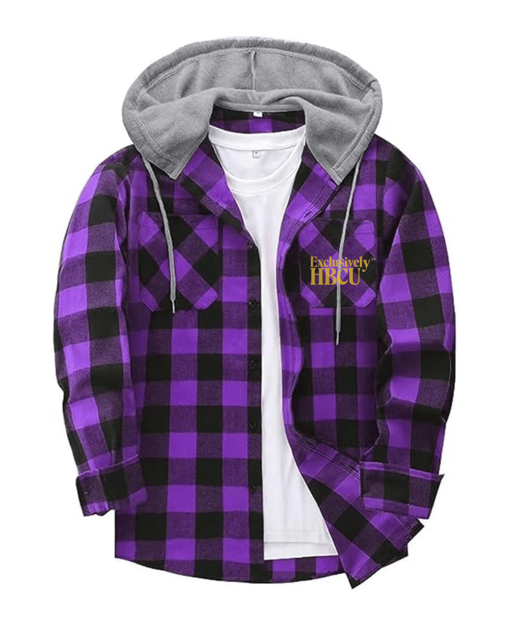 PV Inspired Flannel Shirt Jacket - Exclusively HBCU