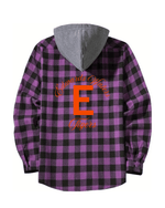 EWU Inspired Flannel Shirt Jacket - Exclusively HBCU