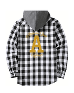 Alabama State Inspired Flannel Shirt Jacket - Exclusively HBCU