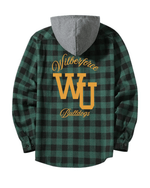 The WU Inspired Flannel Shirt Jacket - Exclusively HBCU