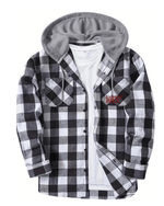 Texas Southern Inspired Flannel Shirt Jacket - Exclusively HBCU