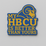 My HBCU Is Better Than Yours Lapel Pins - Exclusively HBCU