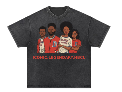 HOCO Iconic. Legendary. HBCU Cartoon Tee