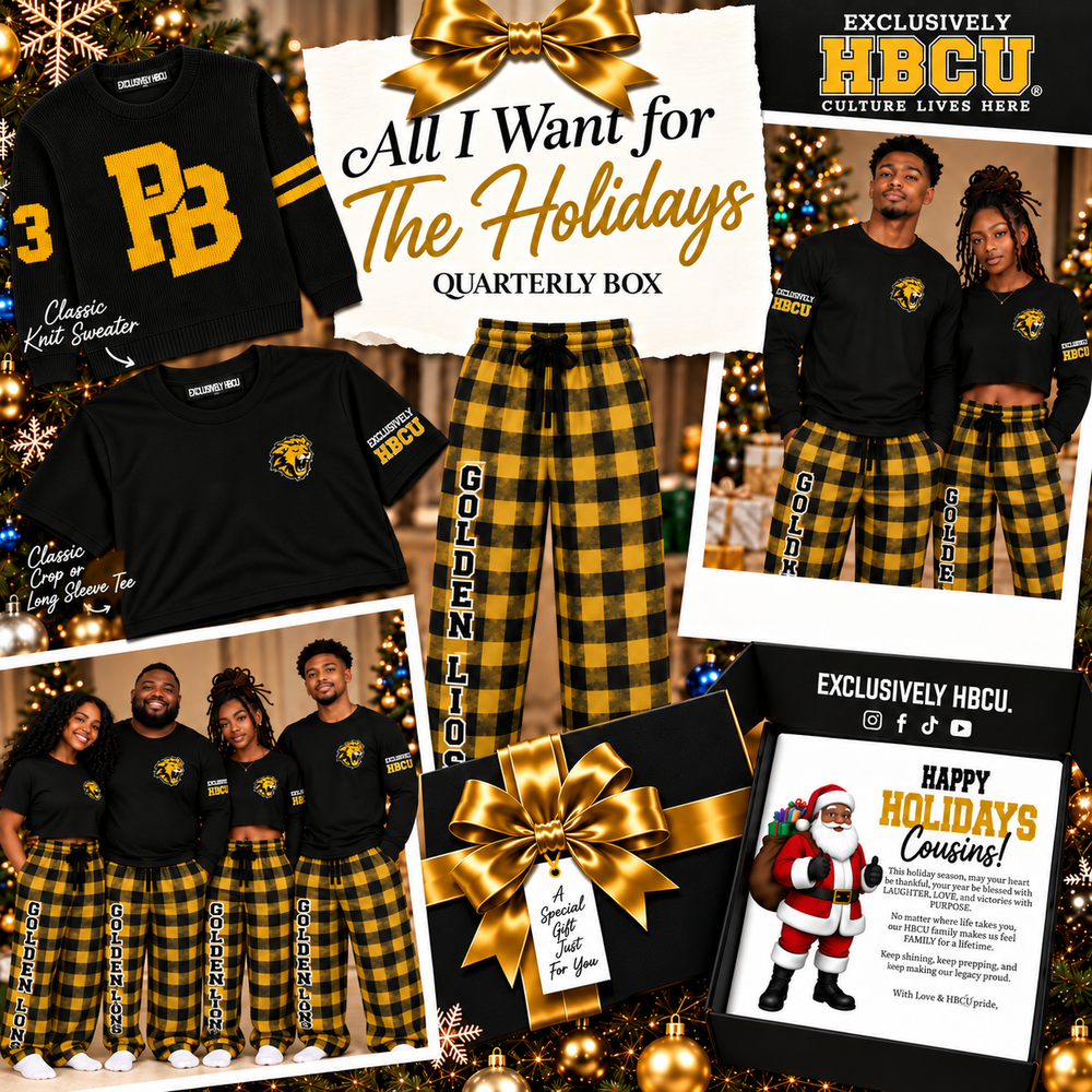 All I Want For the Holidays Is - HBCU Quarterly Box (Golden Lions)