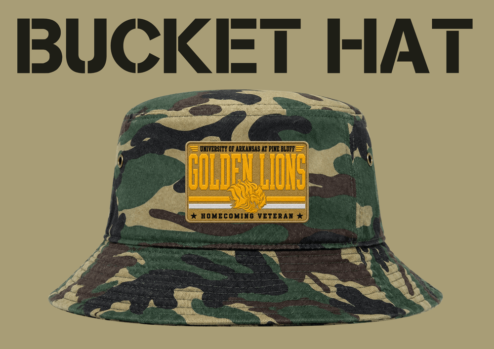 Homecoming 2026 Camo Bucket Hat - Exclusively HBCU