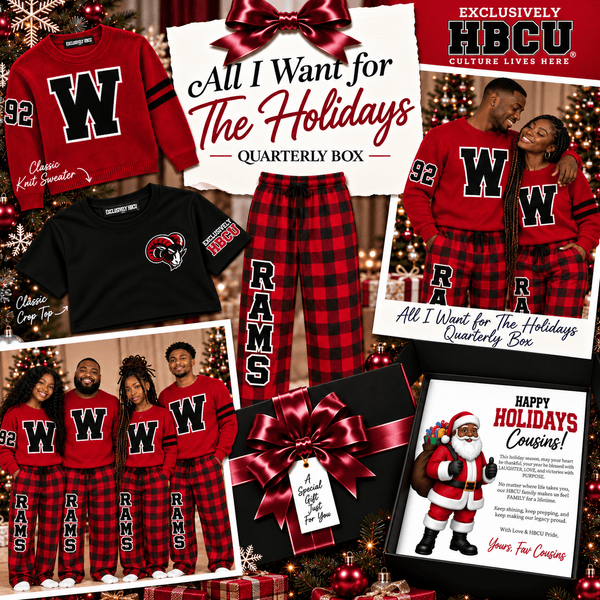 All I Want For the Holidays Is - HBCU Quarterly Box (Rams) - Exclusively HBCU