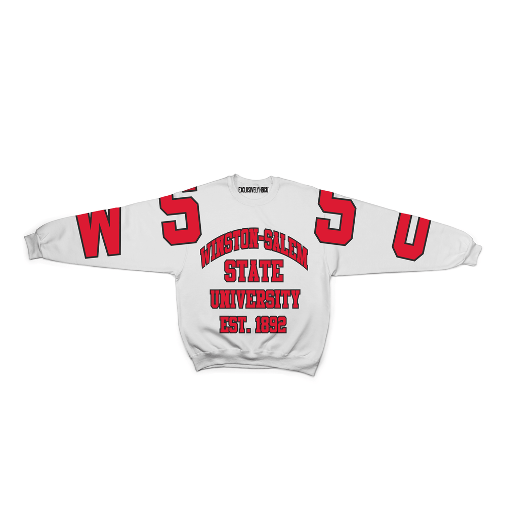 Oversized Retro HBCU Crew - Exclusively HBCU
