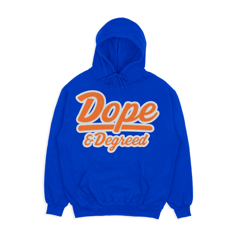 Dope and Degreed HBCU Inspired Patch Hoodie